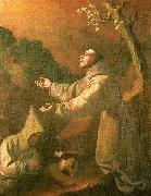 stigmatization of st Francisco de Zurbaran